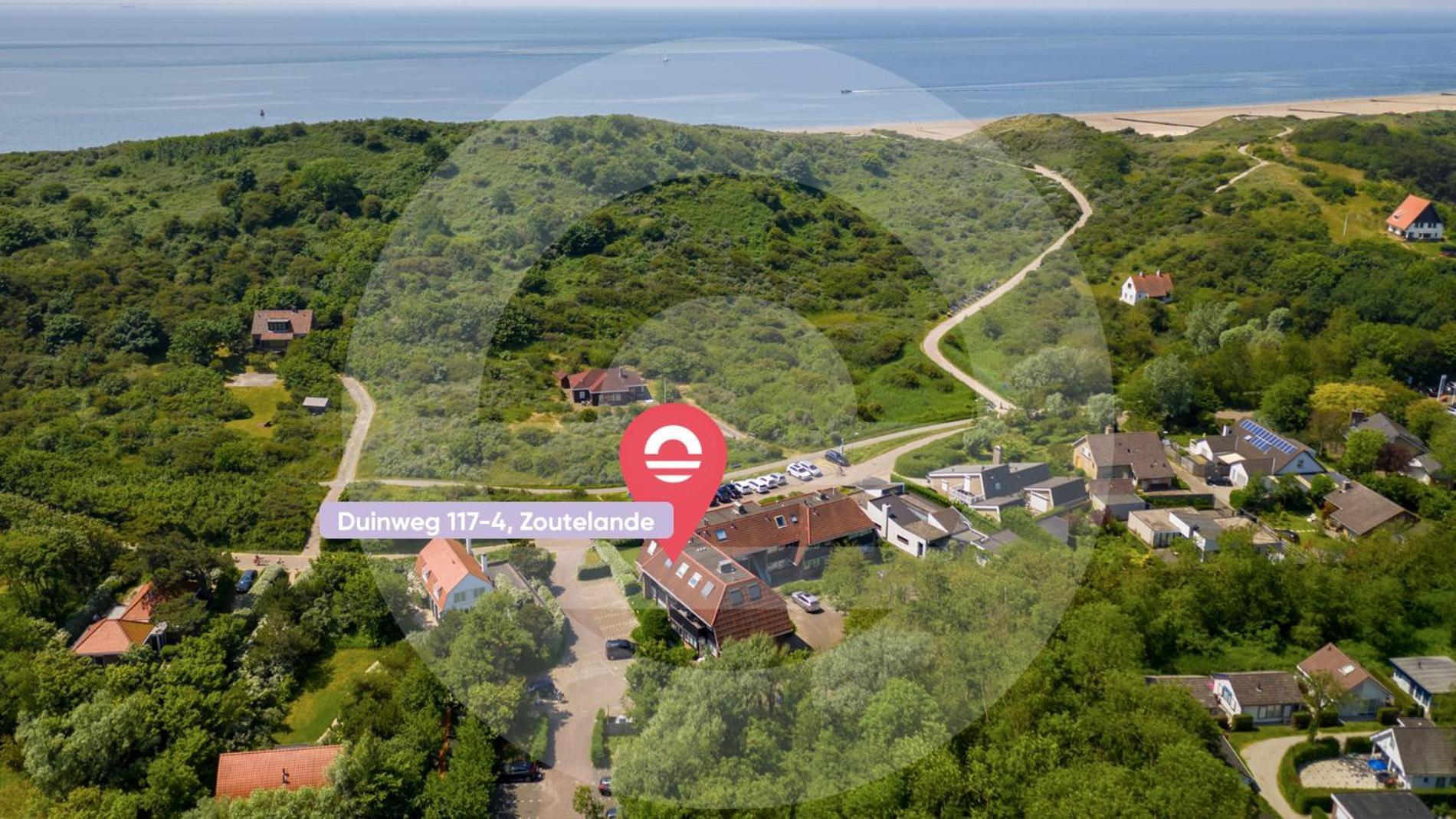 Welcome In - Appartement 'Duinoord' Met Balkon Op Toplocatie Duinweg 117-4 Zoutelande Exteriör bild
